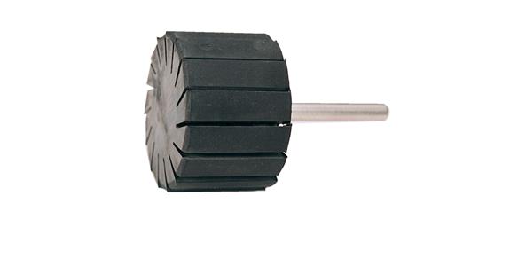 Sanding belt ring holder shank diameter 6 mm cylindrical dia.xW 45x30 mm