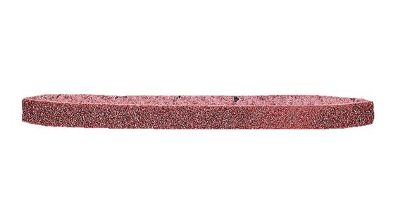 Random fibre short belt elasticated synthetic corundum WxL 12x520 mm fine grit