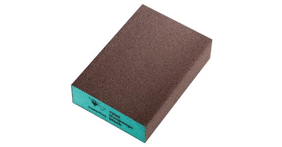 Sanding sponge siasponge block hard fineness super fine 98x69x26 mm