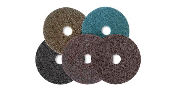 Hk-a.-lp non-woven disc Scotch-Brite dia. 115x22 mm coarse/P100-120 pk=20 pieces