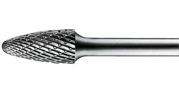 Frézy ze slinutého karbidu PFERD – RBF 1020/6 STEEL