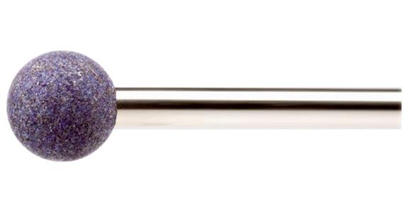 Mounted points NDW shank diameter 3 mm spherical DxH 6x6 mm