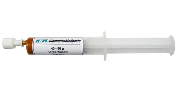 Diamond polishing paste colour orange content 20 ml grit 40-50 µ
