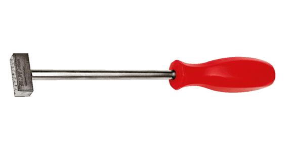 Diamond multi-grain hand dressing tool, front face, for circumferential discs