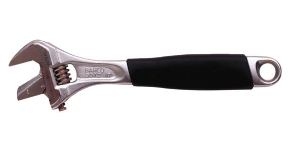 Adjustable wrench DIN 3117 clamping width 35.0 mm length 308 mm measuring scale