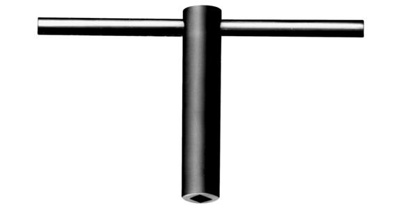 Square socket DIN 904 hollow special steel AF 17 mm