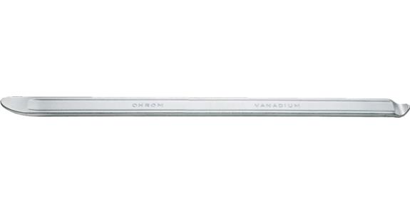 Tyre iron double-T profile chrome-plated profiled length 598 mm