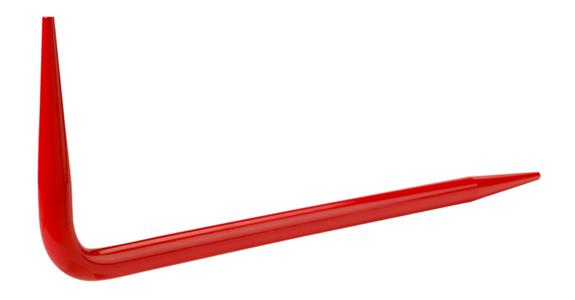 Offset pin arm length 450x130 mm thickness 16 mm