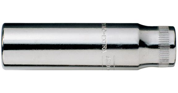 1/4 inch bi-hex socket long dynamic drive profile AF 9/32 inch