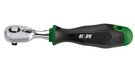 1/4 inch lever reversible ratchet 3K ERGONIC® grip technology L= 150 mm 72 teeth