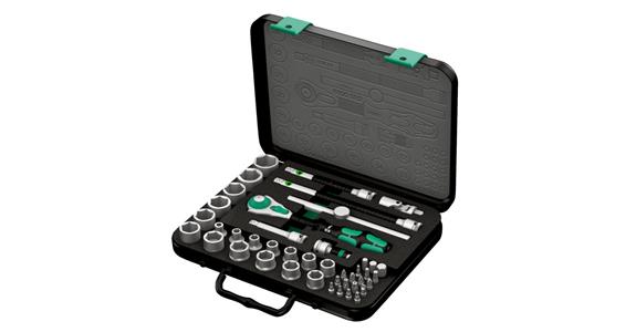 3/8 inch Zyklop socket set 43 pieces in robust tool case