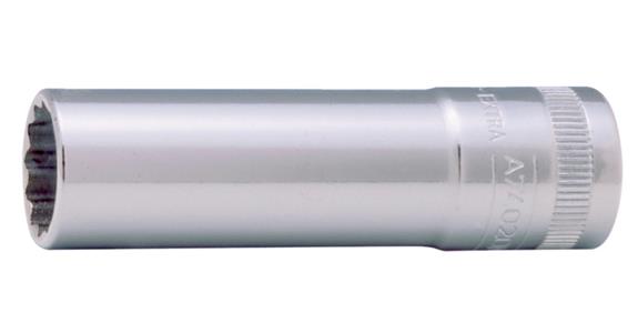 3/8 inch bi-hexagon socket long, dynamic drive profile AF 5/8 inch