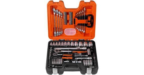 1/4+1/2+5/16 inch hex socket set 92 pieces