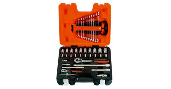 1/4+1/2 inch hexagon socket set 41 pieces