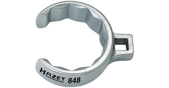 Offene 12kant-Ringschlüssel Krähenfußschlüssel 1/2Z Innen 4kt Antrieb SW 30