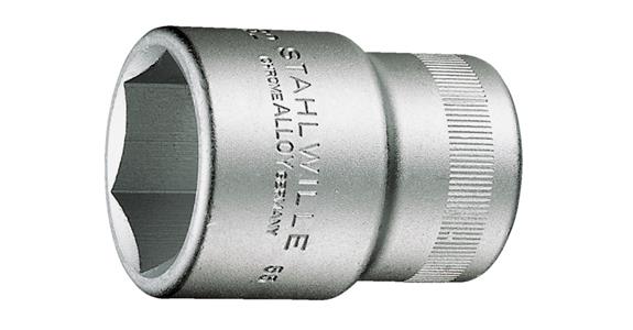 3/4 inch hexagon socket DIN 3124/ISO 2725 HPQ steel AF 32 mm