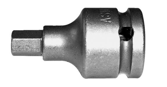 Nástavec nástrčného klíče ASW, 12 mm, vnitřní šestihran, držák 1/2
