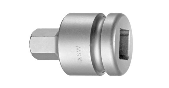 Nástavec nástrčného klíče ASW, 19 mm, vnitřní šestihran, držák 3/4