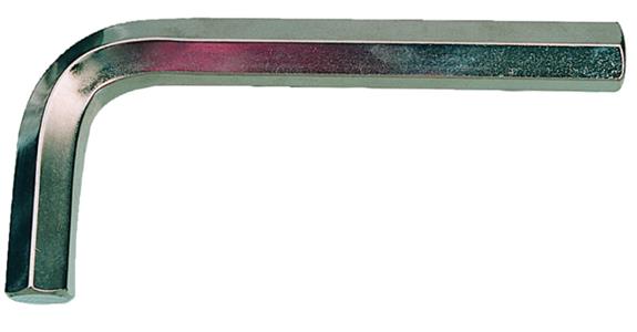 ALLEN® hexagon pin wrench DIN 911 black 59CV4 steel AF 1.3 mm