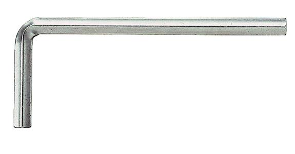 Hexagon T-handle wrench DIN 911 Hex-Plus nickel-plated AF 2.5 mm