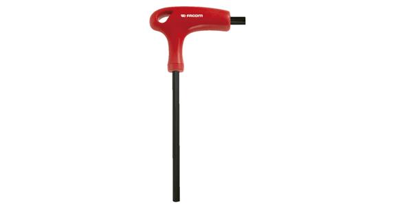Hexagon pin wrench with 2-component T-handle AF 3.0x183 mm