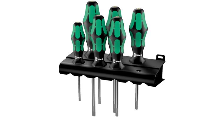 1052539101 TX® screwdriver set 6 pieces Kraftform handle T 10-40 for internal TX®