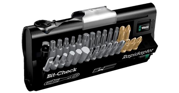 Bit assortment with ratchet tool BC BR 30 Universal + 8001 A 1/4 inch 31 pieces