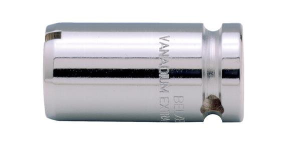 Adapter with lock washer drive 1/4 inch square output 1/4 inch bit