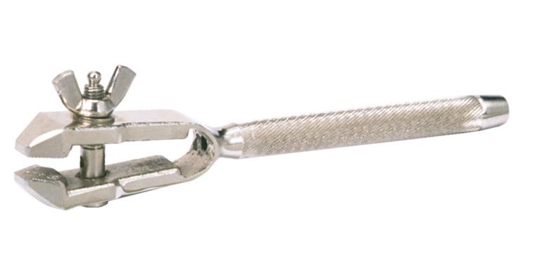 1053311102 Stopkový pilníkový svorák se špičatými čelistmi dél. × šíř. 130 × 10 mm