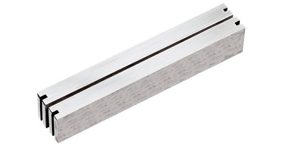 Glatte Einsätze Paar Polyamid Backenbreite 125 mm für Schraubstockbacken 53720