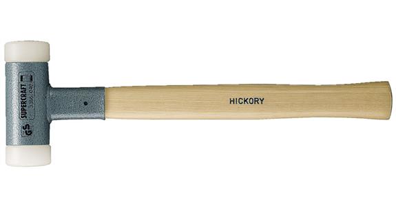 Kladivo s měkkým čelem HALDER, SUPERCRAFT, průměr hlavy 35 mm, ořechová násada