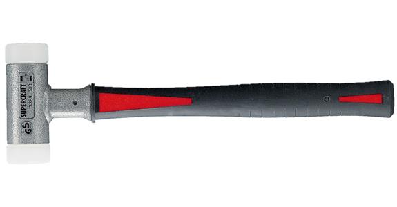 Kladivo s měkkým čelem HALDER, SUPERCRAFT, průměr hlavy 60 mm, trojdílná násada