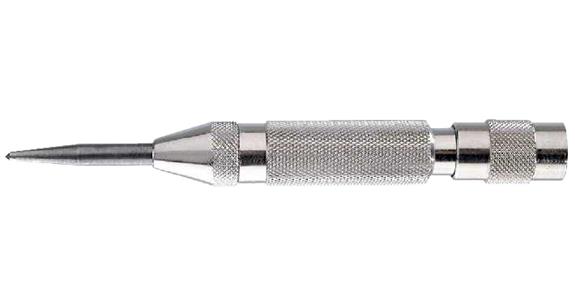Automatic centre punch tip dia. 6 mm length 130 mm