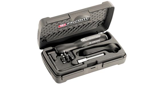 Torque screwdriver set w. microm. ISO 6789 0.5-2.5 Nm incr. 0.1 Nm