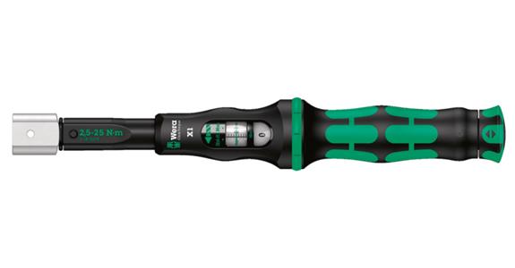 Torque wrench 9x12 mm for plug-in tool setting range 10-50 Nm