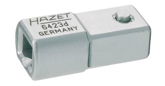 Plug-in adapter output 9x12 drive 14x18 mm