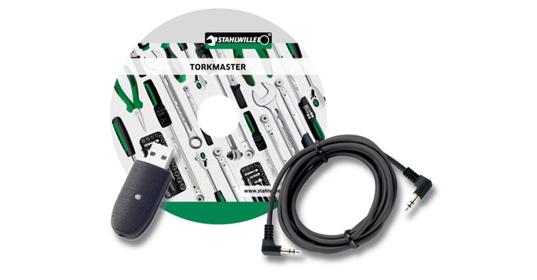 1055984104 USB adapter, jack plug cable and software