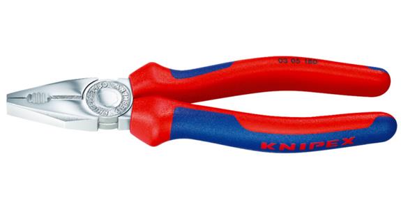 Kombinované kleště KNIPEX, 110 mm, chromovaná hlava, s dvoudílnou rukojetí