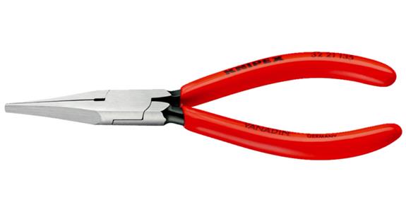 Hasák KNIPEX, 135 mm, ploché široké čelisti, s plastovou rukojetí