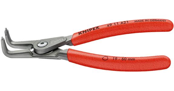 Kleště na pojistné kroužky KNIPEX, A31, 210 mm, s vl. hroty na vnější kroužky
