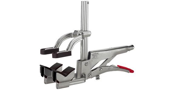 Samosvorné kleště BESSEY, šířka upnutí 110 mm, pro kulaté díly