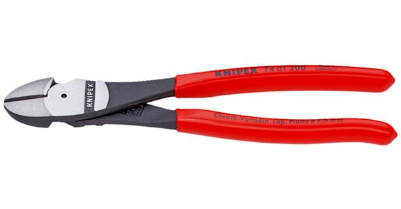 Boční štípací kleště pro náročné apl. KNIPEX, 200 mm, leštěná hlava, s pl. ruk.