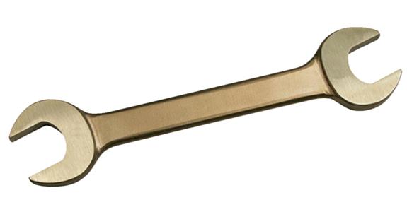 Spark-free double open-end wrench special bronze alloy AF 16 x 17 mm