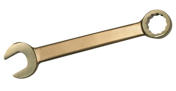 Spark-free bi-hexagon combination wrench special bronze alloy AF 19 x 19 mm