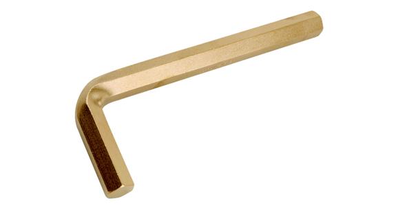 Spark-free hexagon pin wrench similar to DIN 911 AF 4 mm