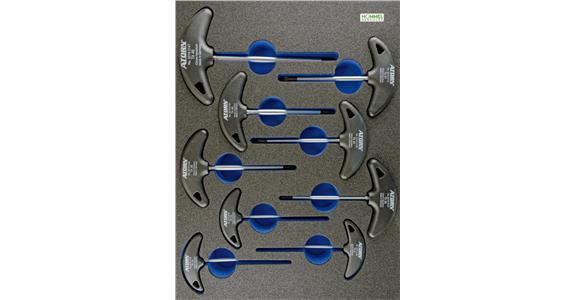 OPT-I-STORE insert 260x345x30mm for TX® hex key set no. 59621 101