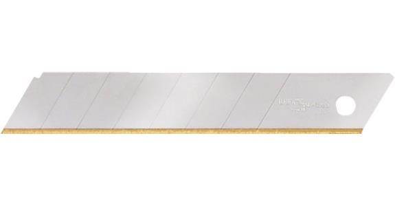 Blades for universal knives TiN-coated width=18 mm pack = 10 pieces