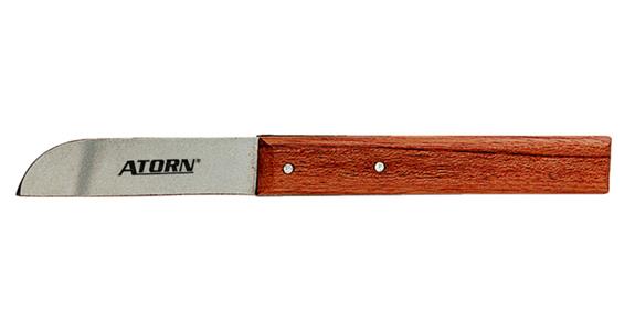 Nůž na olovo nebo pracovní nůž ATORN s dřevěnou rukojetí