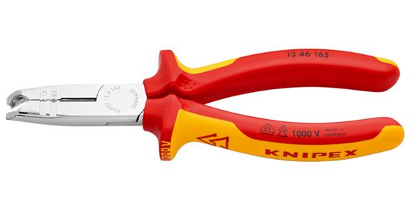 Odizolovací kleště KNIPEX, VDE, 165 mm, chromované