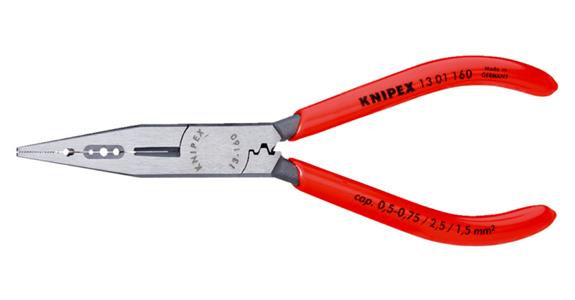 Kleště na kabely KNIPEX, 160 mm, s plastovou rukojetí